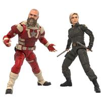 Marvel Legends Series Yelena Belova and Red Guardian 2-Pack Thunderbolts Movie Collectible 6-Inch Action Figures