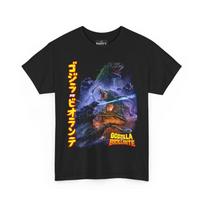 GODZILLA VS. BIOLLANTE. 100% Cotton T-shirt Mens Tees Top Unisex Heavy Cotton Tee 4XL