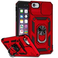 For iphone SE Cover iphone SE    Fundas Coque Slide Lens  Magnet Ring Holder Back Case For iphone 6 7 8 For SE 2020 2022