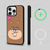 Cute SpongeBob Dolls Phone Case For iPhone 17 Air 16 15 14 13 12 11 Pro Max Plus For Magsafe Wireless Charge Cover iPhone 16