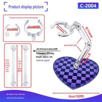 Waist-Clamping Snake Pipe Bracket for Gundam Model Anime Figures