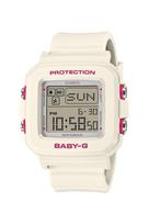 White [Casio] Baby-G+PLUS BGD-10KH-7JR Women's Watch, balta