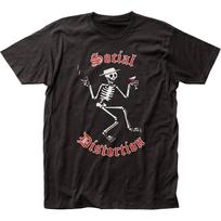 Social Distortion Skelly Logo Mens T Shirt Music Classic Concert Band Tee Black L black