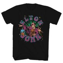 Elton John Images Mens T Shirt Music Classic Band Concert Rock Tee New Black XL