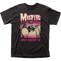 The Misfits Bat-Rat-Spider Mens T Shirt Music Classic Concert Band Tee New Black XXXL