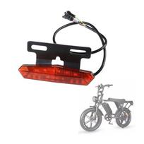 Originalus OUXI V8 20 colių elektrinio dviračio priedas Galinis žibintas OUXI V8 EBike & Fat Bike dviračiui Atsarginės dalys juoda