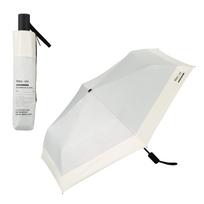 Umbrella IZA AUTOMATIC SAFE x Light Gray Light UV Heat Folding Automatic Opening and 2025Men's All-Weather Type & Off-White [100% Blocking, 100%