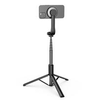 Magnetic Selfie Stick Vlogging Tripod 1.2m Work with iPhone Magsafe Foldable Extendable with Wireless Remote CH juoda
