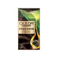 Loreal Paris Cream Winter Stone Black Zhencui Essence Oil Hair Color Cream-5.73 Spruce Cold Tea juoda