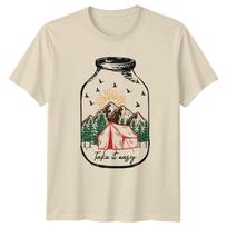 Take It Easy T-Shirt Camping Nature Gift For Him And Her XXXL