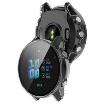 PC Watch Protective Case Cover For Garmin Forerunner 965 955 265 255 265S 255S Full Screen Protector Shell /W Tempered Film Forerunner 965 gryna