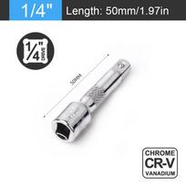 Chromium Vanadium Steel Impact Socket Ratchet Wrench Industrial Socket Connectors  Industrial Use 1/4" - 50mm
