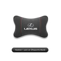 Automobilio galvos atramos kaklo pagalvėlė juosmens pagalvėlė Lexus RX330 IS250 Ct200h ES300h RX350 IS300h NX300h RX400h Automobilio interjero aksesuarai juoda