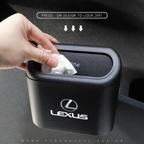 Nešiojama pakabinama automobilio šiukšliadėžė Organizatorius Laikymo dėžutė Lexus IS ES RX NX GX LX GS LS CT F Sport ir kt. Vandeniui atsparus mini konteineris