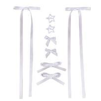 Fashionable Hair Ribbon Clip With Metal Detail For Secure Styling And Stylish Looks Stylish Hair Clip Hair Accessory balta
