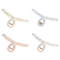 Premium Pastel Hair Claw For Heavy Hair Strong Spring Mechanism Tightly Arranged Teeth Professional Styling Accessory 1