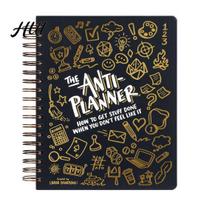 Beat Procrastination Notebook with Humor Anti-Planner Done When You Don't Feel Like It Letter Manage Emotions Activity Book Print Notepad Vivid