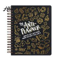 Procrastination Solutions Journal Anti-Planner Notebook Premium White Paper Anti-Bleed Design ADHD-Friendly Organization Empowerment Daily Organizer L juoda