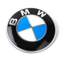 Genuine BMW parts [1 genuine emblem 82mm, 2 external grommets] juoda