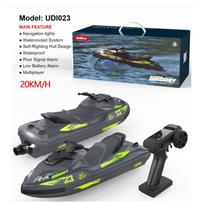 UDI023 RC Greitaeigė Valtis 2.4G Purškimo Jet RC Valtis Nuotolinio Valdymo Laivas Vandeniui Atsparus Savarankiškai Atsistojantis LED Žibintai RTR Didelio Greičio Modeliai Žaislai