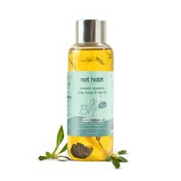Nat Habit Summer Baby Hair Oil For Kids 0-5 Years Ayurvedic Nourishment For Scalp And Hair Growth With Cold Pressed Oils white