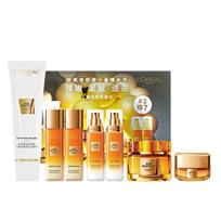 Loreal Paris Small , moisturizing, , moisturizing and firming, seven-piece Xiao Honey Pot Facial Cream Cleansing Lotion Skin Care Set-Seven-piece Set ruda