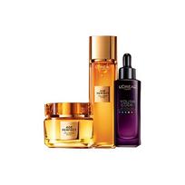 Loreal Paris New Years Limited Honey Pot Light Edition Set/New Years Limited Moisturizing Edition Set - Light Cream 60ml  Collagen Water 130ml  Black juoda