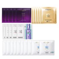 Loreal Paris Xiaomi jar milk white and black essence mask, moisturizing, various skin types, four- Small Honey Pot Ampoule Patch Mask-Four Piece Set A juoda