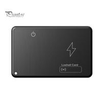 Wireless Charging Wallet Tracker Card Ultra-Thin Design Portable Waterproof Thin Item Finder Bluetooth-compatible GPS Locator Slim Tracking Device juoda