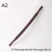 1Pcs Gua Sha Abdominal Massager Plastic 37/65 Beads Universal Back Massage Tendons Scraping Stick Point Treatment