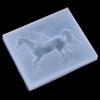 Silikoninės formos Horse Candy Chocolate Fondant Formelės Tortų dekoravimui Muilo įrankis gryna