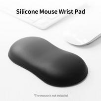 Soft Silicone Mouse Wrist Pad Black/Pink Mice Wrist Rest Ergonomic Wrist Support  Pain Relief juoda