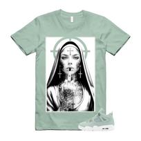 4 Seafoam Green White Sail T Shirt Match NUN S