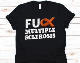 Fck Multiple Sclerosis Shirt, Multiple Sclerosis, Multiple Sclerosis Awareness, MS, MS Awareness Shirt, Censored Shirt L