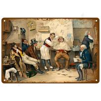 Vintažiniai metaliniai ženklai Plokštelės Skardos ženklas Plakatai Vyro urvas Baras Retro Sienų menas Freska Lauko namas Vonios kambarys Namų kambario dekoracijos Dekoras 20x30cm（7.8x11.8inch）