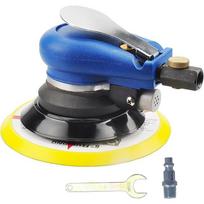 Air Random Orbital Sander with Pad 5 (125mm), 10000RPM Dual Action Pneumatic Palm Sander with Speed Regulation, Air Powered and Swirl Free, 5"