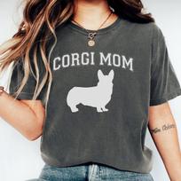 Corgi Mom Shirt, Corgi Shirt, Corgi Gift for Mom, Mother's Day Gift, Comfort Colors, Dog Mom Gift, Cute Corgi Tee, Corgi Dog Shirt 2XL