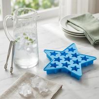 Easy Release Ice Cube Tray Silicone Pentagram Ice Tray Durable Ice Maker Tool  Bar mėlyna