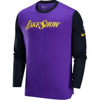 Nike x NBA Dri Fit T Shirt Men's Global Purple/Black FZ0099-504 L