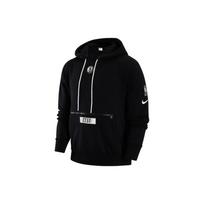 Nike Nba Brooklyn Nets Courtside Fleece Loose Fit Hoodie DR2298-010 M