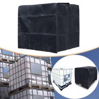 1000L Water Tank Cover Container Lightweight Tarpaulin Protector for Factory Garden juoda
