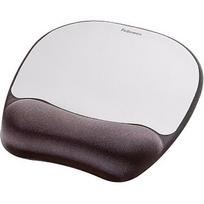 Fellowes Memory Foam, Black/Silver 9175801