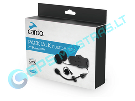 Cardo Packtalk NEO / Custom JBL 40 mm antro šalmo komplektas