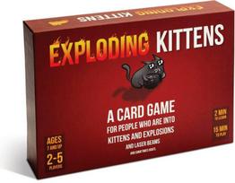 Stalo žaidimas Brain Games Exploding Kittens, EN