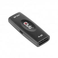 Adapteris Club 3D 4K120Hz HBR3 Club 3D DisplayPort 1.4 Aktiver Repeater 4K120Hz HBR3 DisplayPort 1.4, juoda sp.