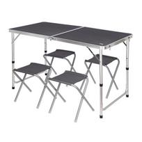 Turistinis baldų komplektas Nils Camp Table With Stools NC1633