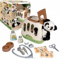 Žaislinis daktaro rinkinys, veterinaro rinkinys Smoby Panda 2in1, įvairių spalvų