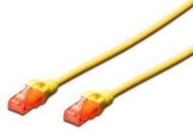Laidas Digitus RJ-45 8P8C, RJ-45 8P8C, 1 m, geltona sp.