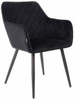 Valgomojo kėdė Homla Shelton 218104, juoda sp., 60 cm x 56 cm x 84 cm