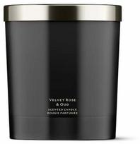 Žvakė, aromatinė Jo Malone Velvet Rose & Oud, 45 h, 200 g, juoda sp.